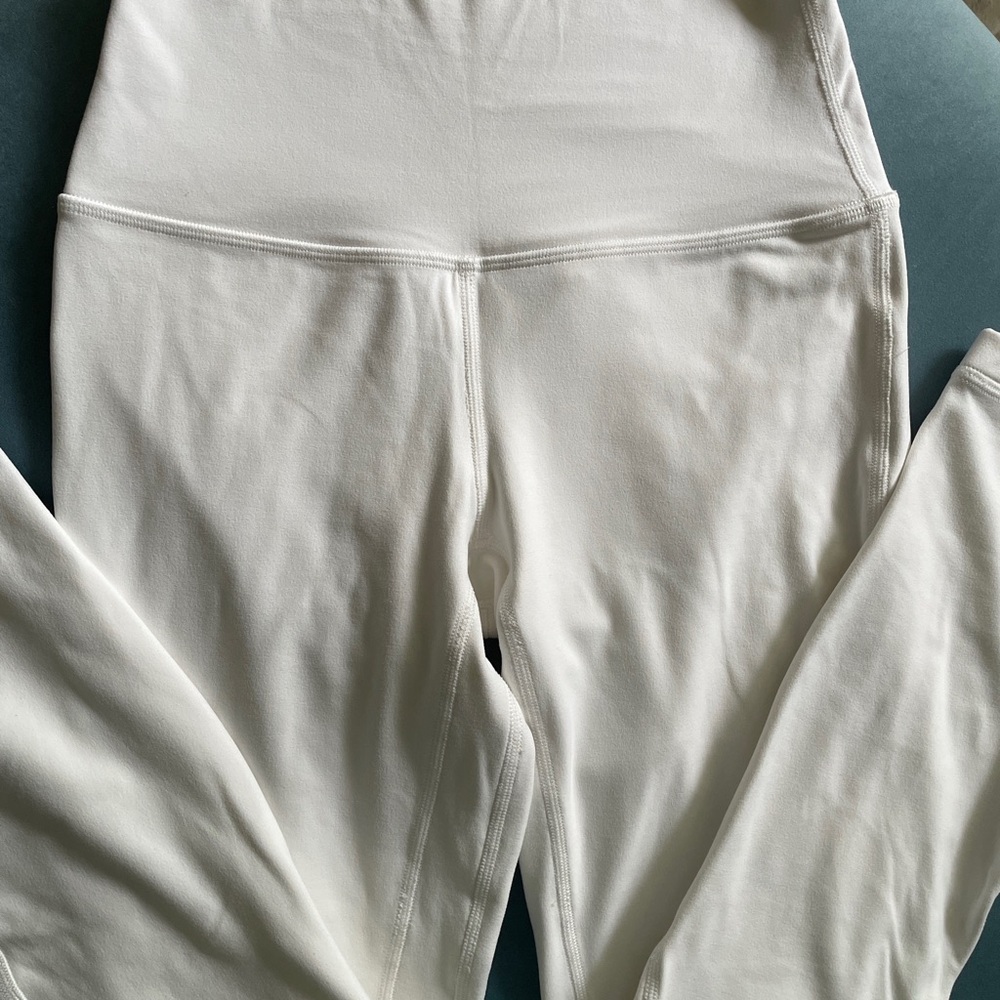 Lululemon Align High-Waisted White Leggings